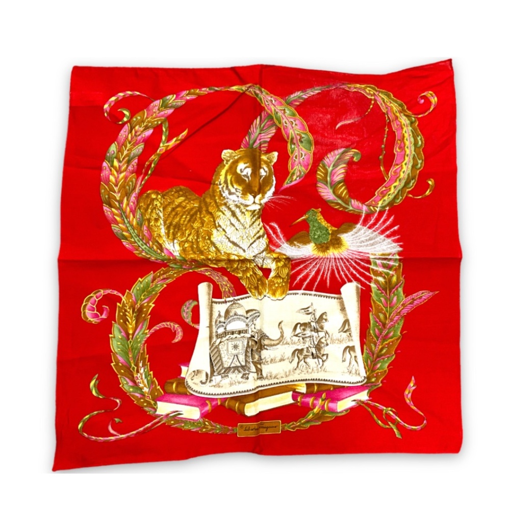 Vintage Salvatore Ferragamo Handkerchief